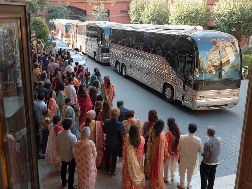 Planning wedding transportation